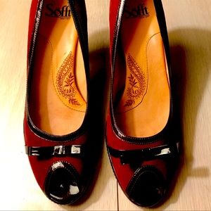🌹 Söfft peep toes wine color 🌹